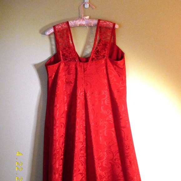 Red Dress with Jacket - Picture 2 of 6